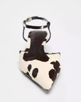 Dovira™| Cowhide Slingbacks