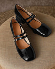 Tavessa™| Leather mary Janes