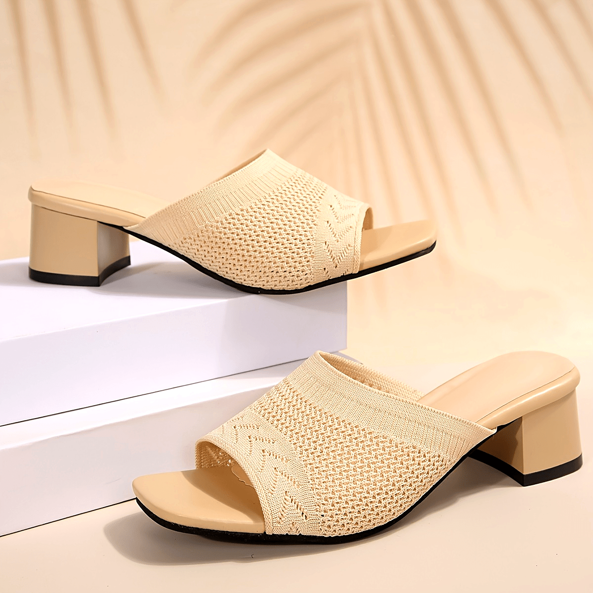 Mia™| Open-Toe Mules