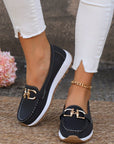 Nivelle™| Flat Buckle Loafers