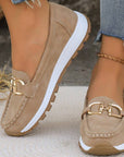 Nivelle™| Flat Buckle Loafers