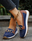 Nivelle™| Flat Buckle Loafers