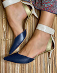 Kalivra™| Two-Tone Slingbacks