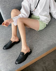 Kira™| Bright Loafer Slides