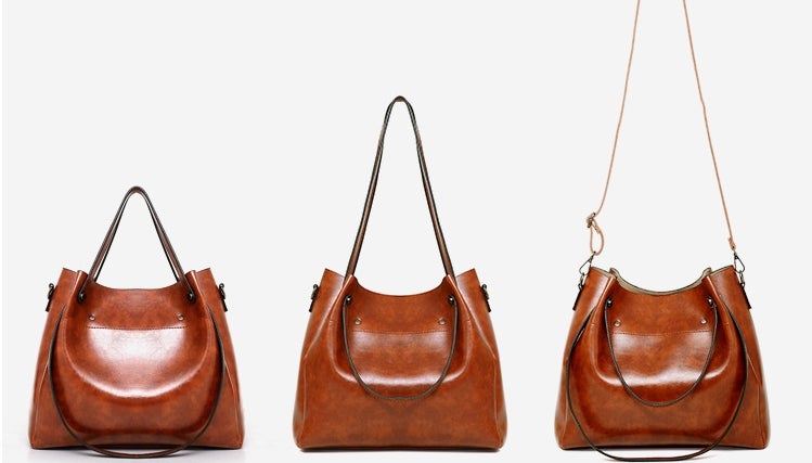 Riley™| Vintage 4-Piece Bag Set