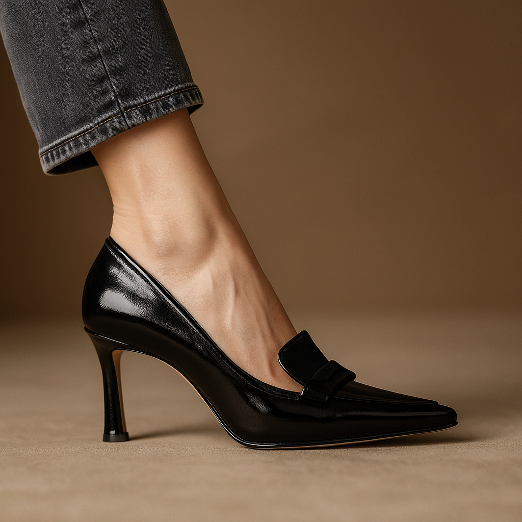 Rosina™| Leather Heels