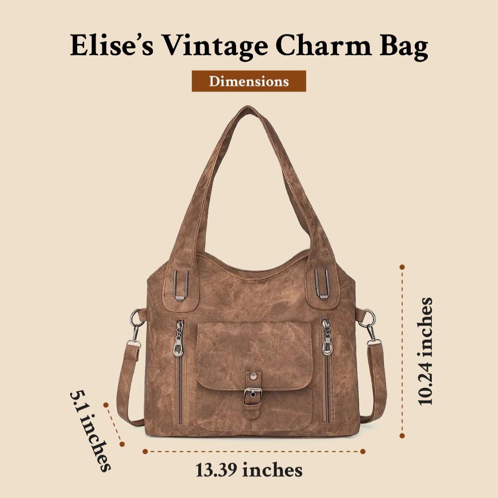 Alessandra ™ | Vintage Shoulder Bag