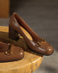 Celestina™| Buckle Heel Pumps