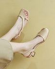 Kaira™| Open Toe Heels
