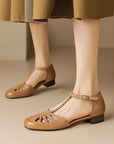 Sacha™| Elegant T-Strap Sandals