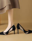 Alina™ | Mesh Stiletto Pumps