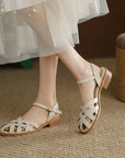 Mavis™| Woven Flat Sandals