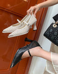 Caroline™| Vintage Heeled Pumps