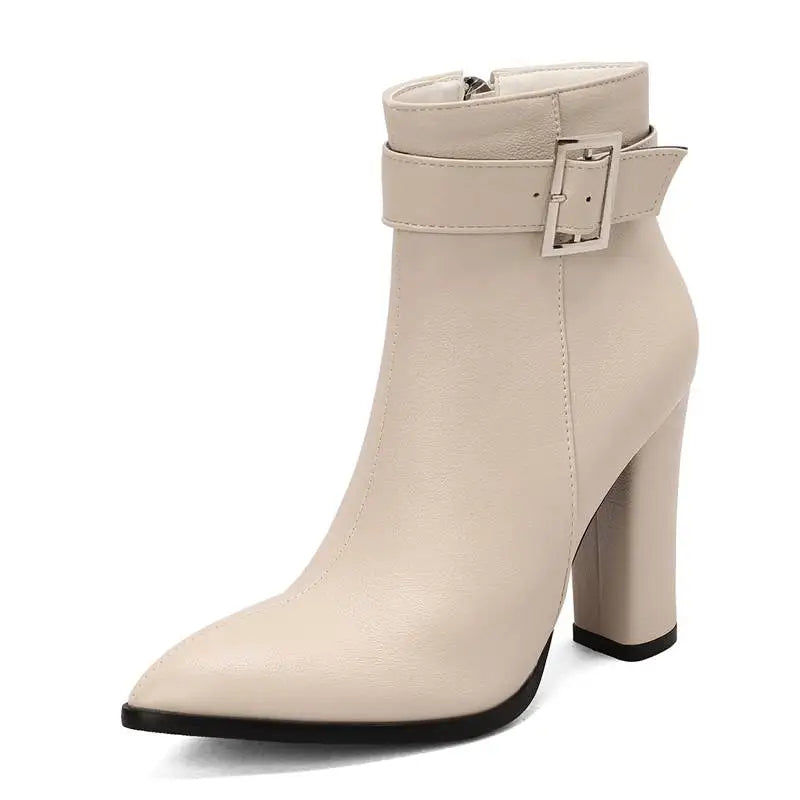 Dalisse™| Buckle Ankle Boots