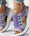 Nayela™| Lace Up Sandals