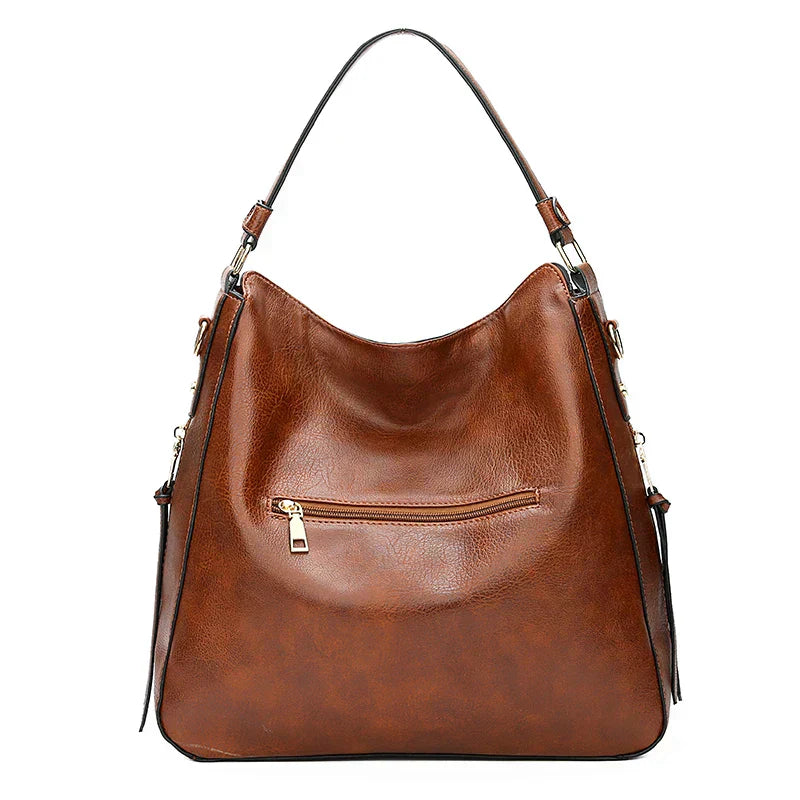 Giselle™| Leather Shoulder Bag