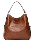 Giselle™| Leather Shoulder Bag
