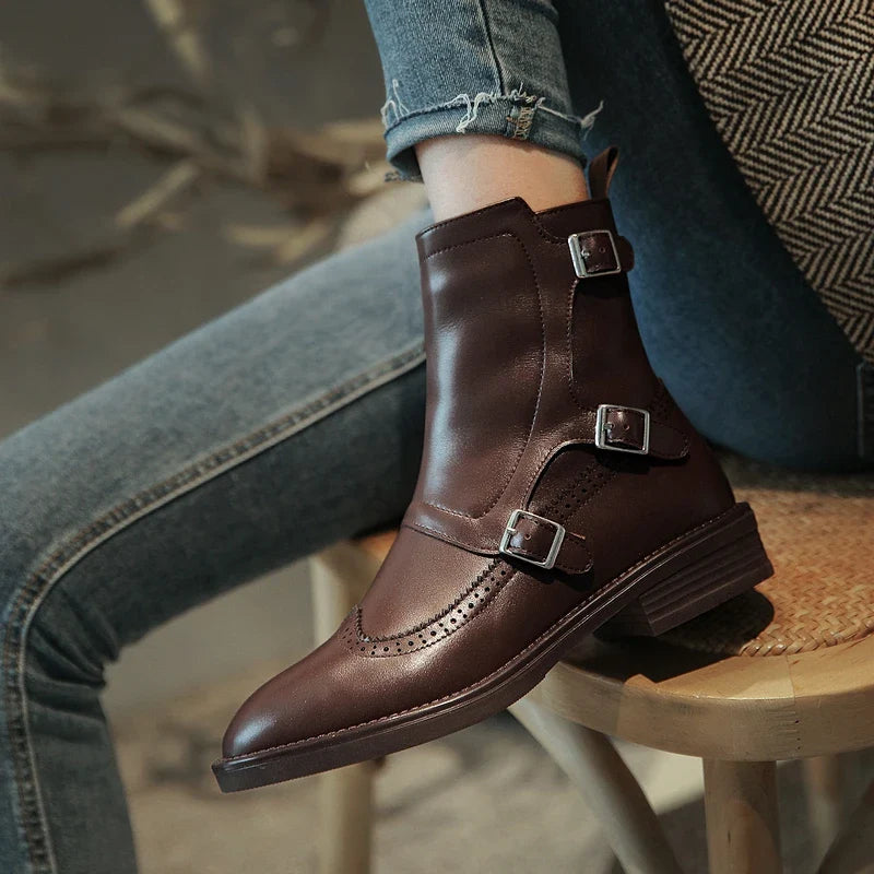 Pirenna™| Leather Chelsea Boots