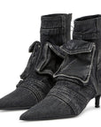 Mavina™| Denim Boots