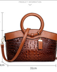 Isla™| Vintage Croc Bag