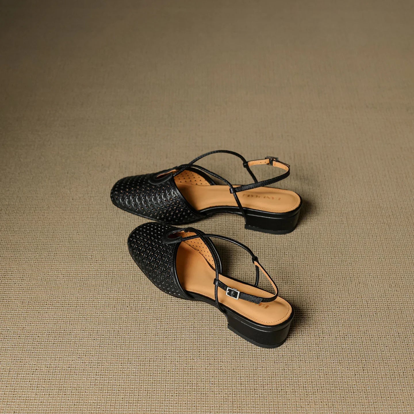 Celestelle™| Leather Slingbacks