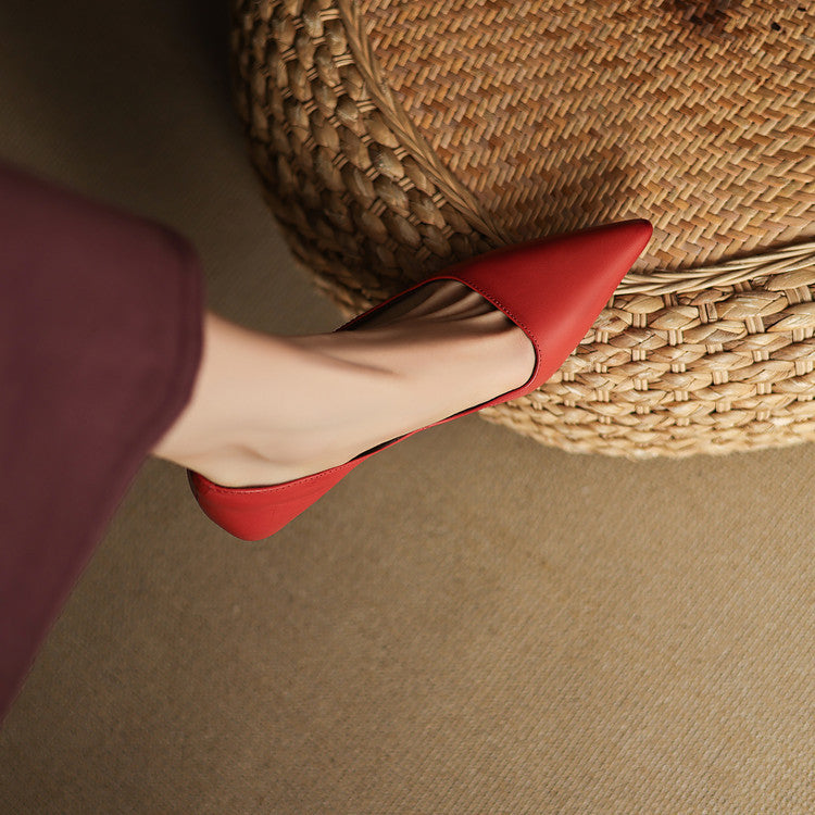 Kynora™| Leather Heels