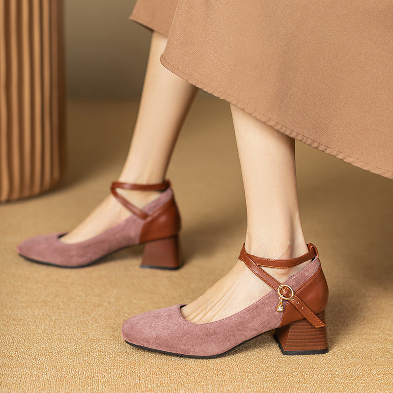 Danelle™| Suede Heels
