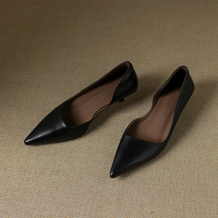 Kynora™| Leather Heels