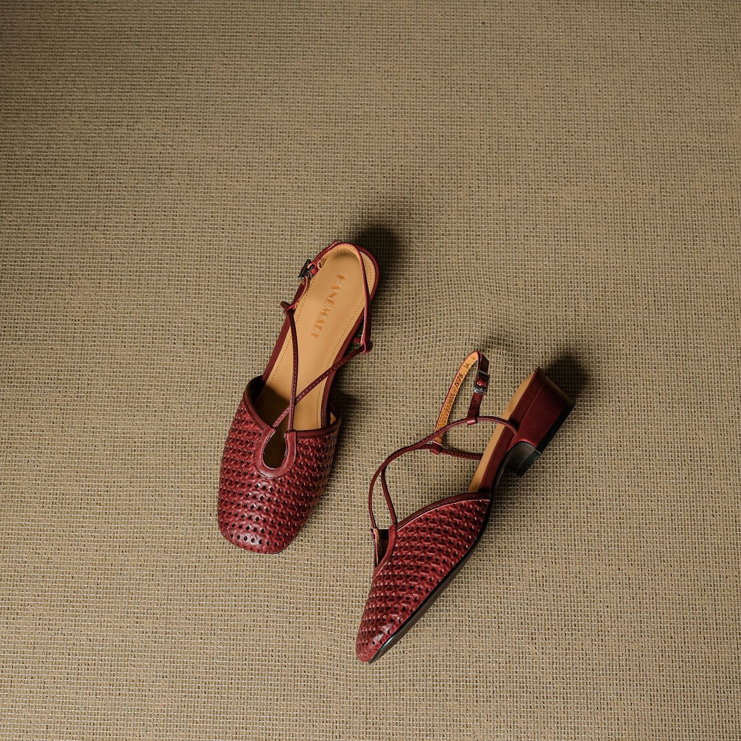 Celestelle™| Leather Slingbacks