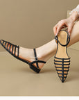 Kiara™| Elegant Flat Sandals