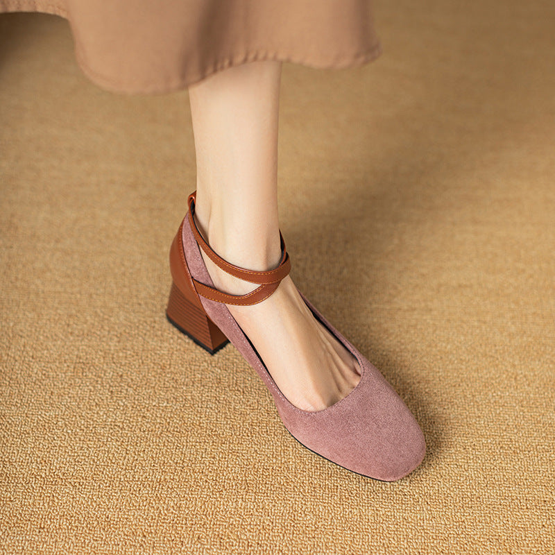 Danelle™| Suede Heels