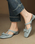 Lina™| Square Toe Slippers