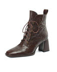 Virelia™| Leather Ankle Boots