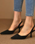 Glinara™| Pointed Slingbacks