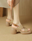 Noelia™| Open Toe Shoes