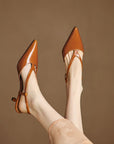 Belyria™ | Thin Heeled Slingbacks