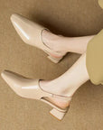 Ivoria™| Closed Toe Slingbacks