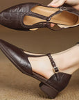 Kepa™| Leather Mary Janes