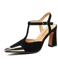 Fioren™| Leather T Strap Pumps