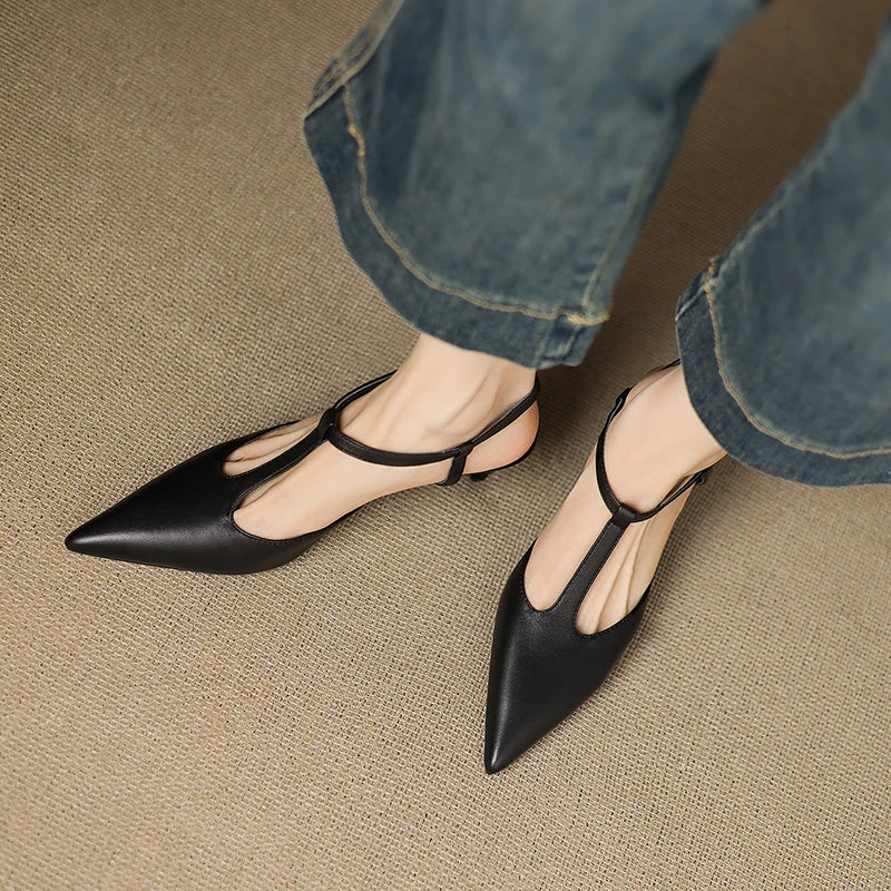 Noravine™| Leather Heels
