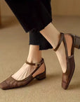 Celesta™| Block Heel Sandals