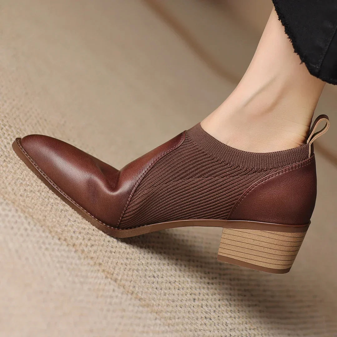 Zorvelle™| Pointy Ankle Boots