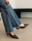 Vionesse™| Mid Heeled Slingbacks
