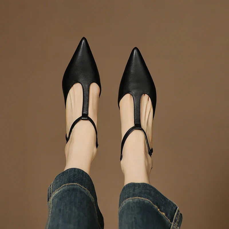Noravine™| Leather Heels