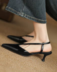 Belyria™ | Thin Heeled Slingbacks