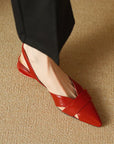 Fynora™| Pointed Toe Slingbacks