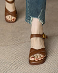 Fiorella™| Heeled Open Toe Shoes