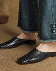 Luminara™| Leather Mules