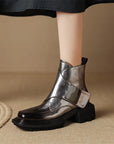 Ovelisse™| Leather Ankle Boots