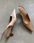 Lurevia™| Pointed Toe Slingbacks